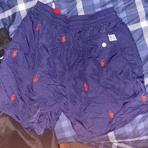 Polo swim trunks